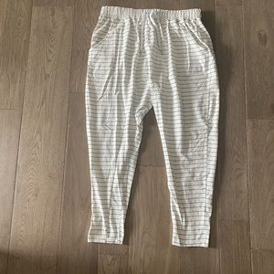 White Fox Boutique - Sarah’s Day - Drop it Like its crotch pants - striped
